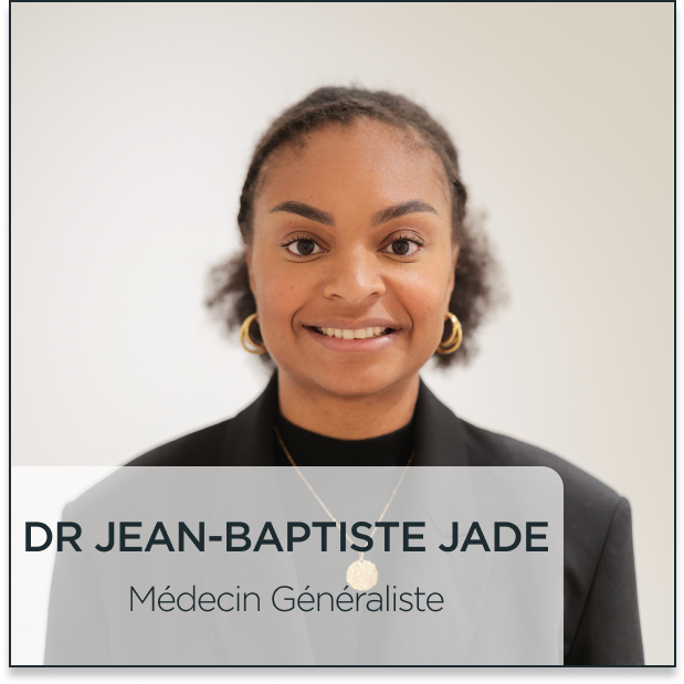 Dr JADE JEAN-BAPTISTE - Medecin généraliste MEVA santé